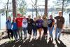 Spanish class students from ISD 166 at Concordia Language Villages. Photo by Amy Henrikson